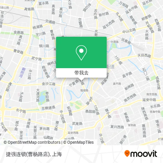 捷强连锁(曹杨路店)地图