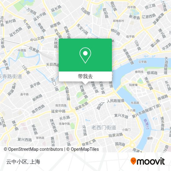 云中小区地图