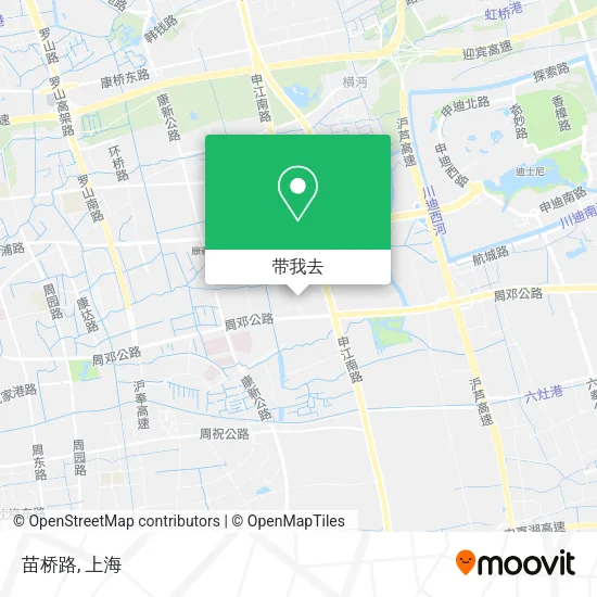 苗桥路地图
