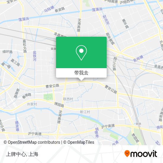上牌中心地图