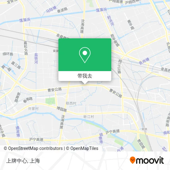 上牌中心地图