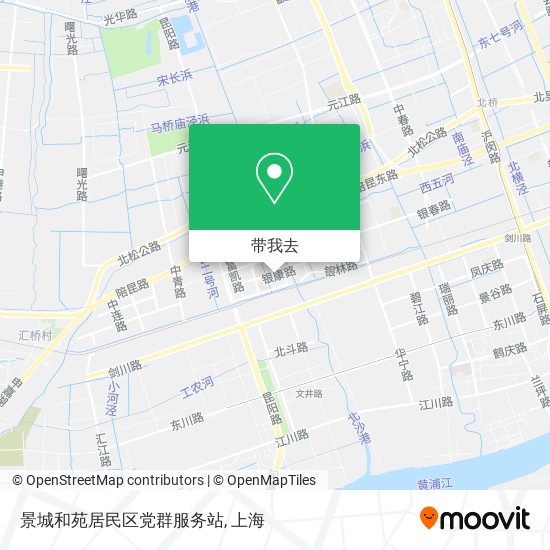 景城和苑居民区党群服务站地图