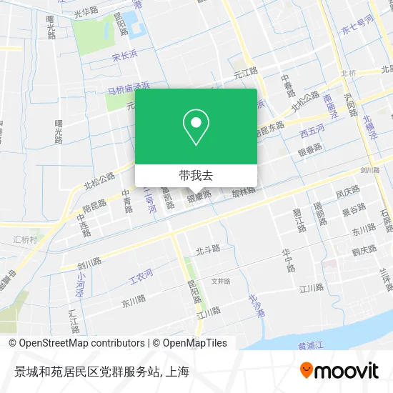 景城和苑居民区党群服务站地图