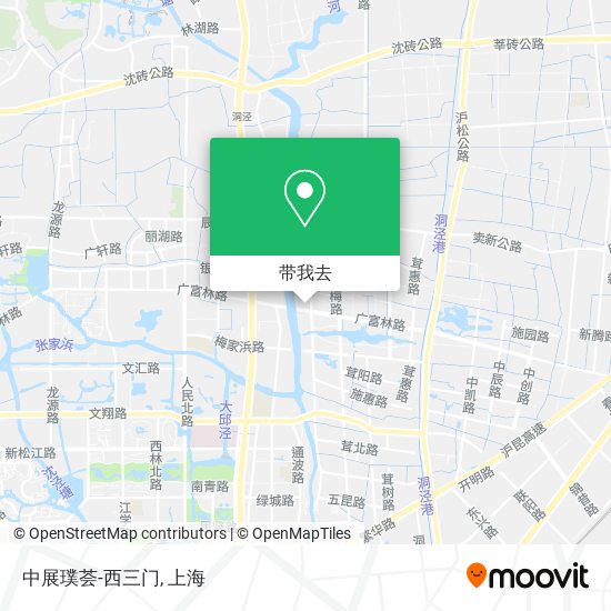 中展璞荟-西三门地图