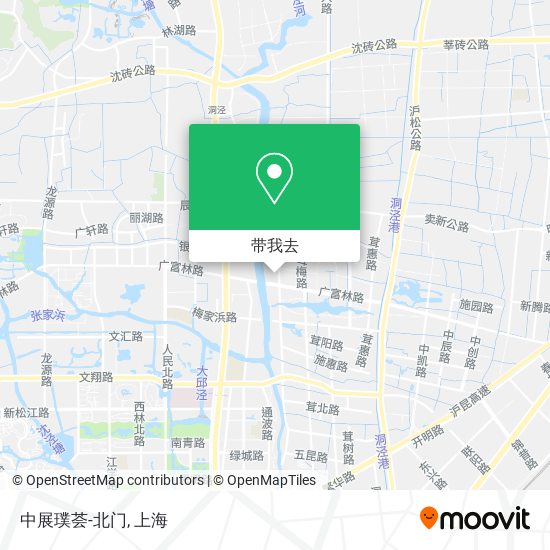 中展璞荟-北门地图