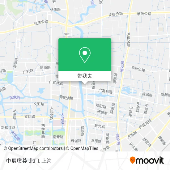 中展璞荟-北门地图