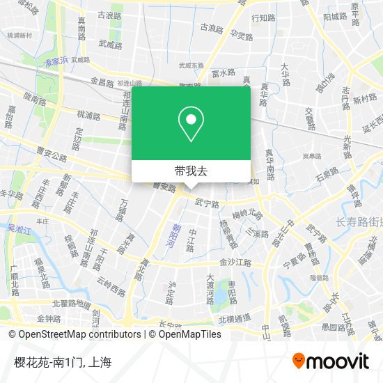 樱花苑-南1门地图
