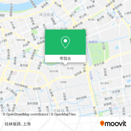 桂林板路地图