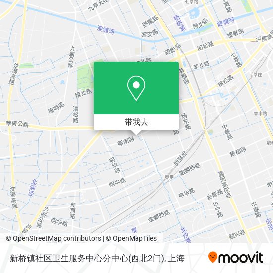 新桥镇社区卫生服务中心分中心(西北2门)地图