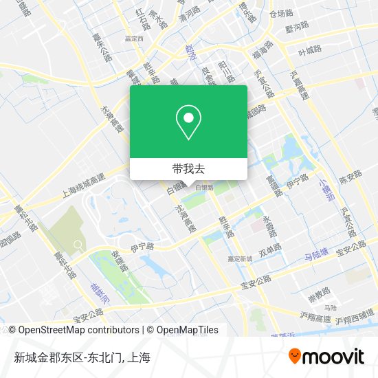 新城金郡东区-东北门地图