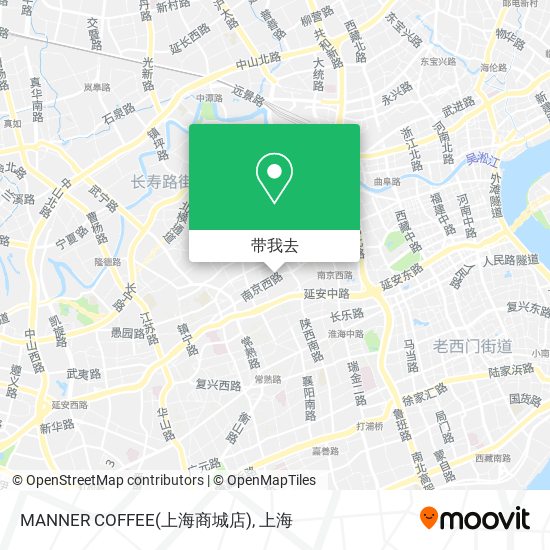 MANNER COFFEE(上海商城店)地图