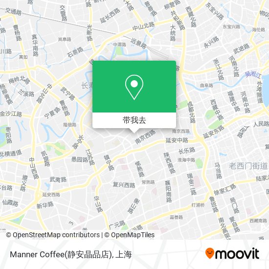 Manner Coffee(静安晶品店)地图