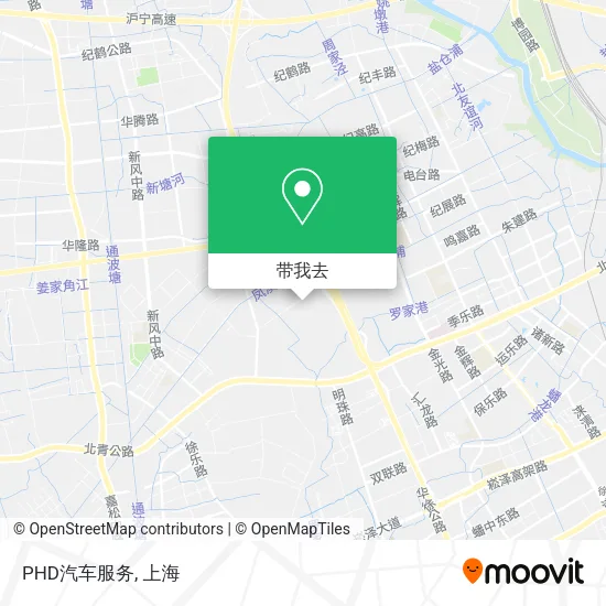 PHD汽车服务地图