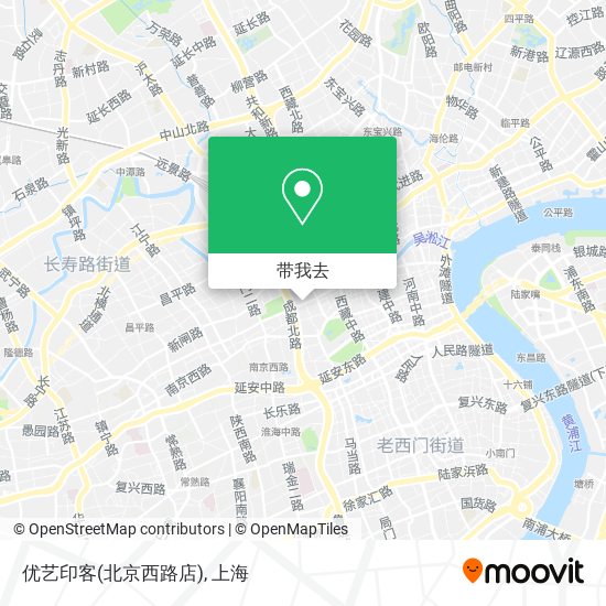 优艺印客(北京西路店)地图