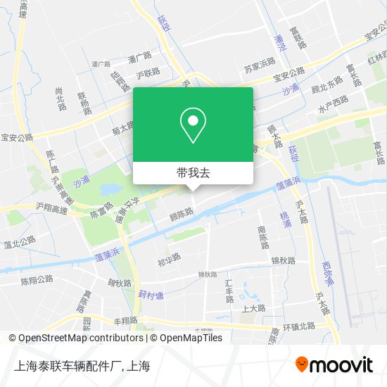 上海泰联车辆配件厂地图