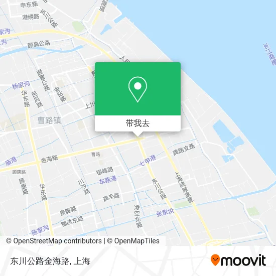 东川公路金海路地图