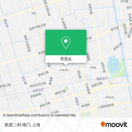 航星二村-南门地图