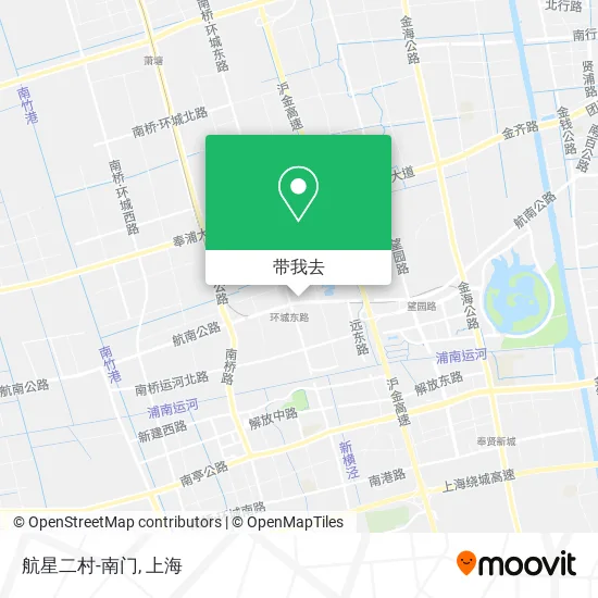 航星二村-南门地图