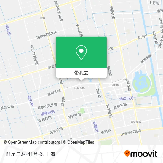 航星二村-41号楼地图