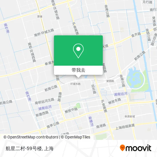 航星二村-59号楼地图