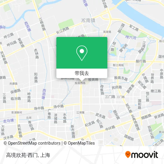 高境欣苑-西门地图