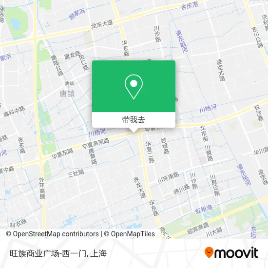 旺族商业广场-西一门地图