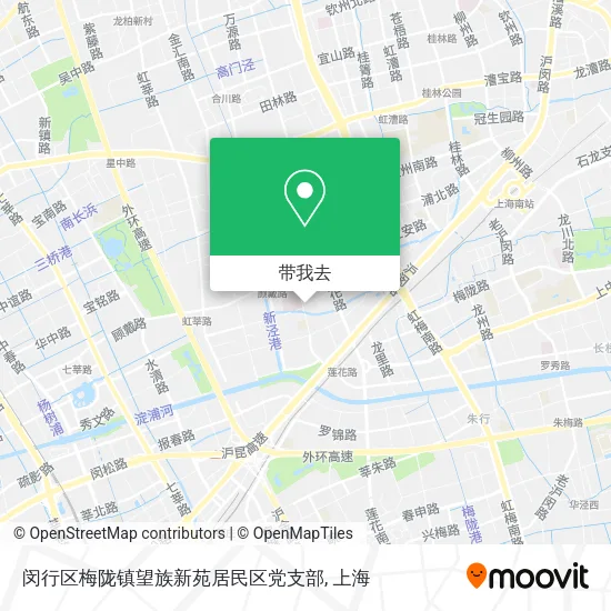 闵行区梅陇镇望族新苑居民区党支部地图
