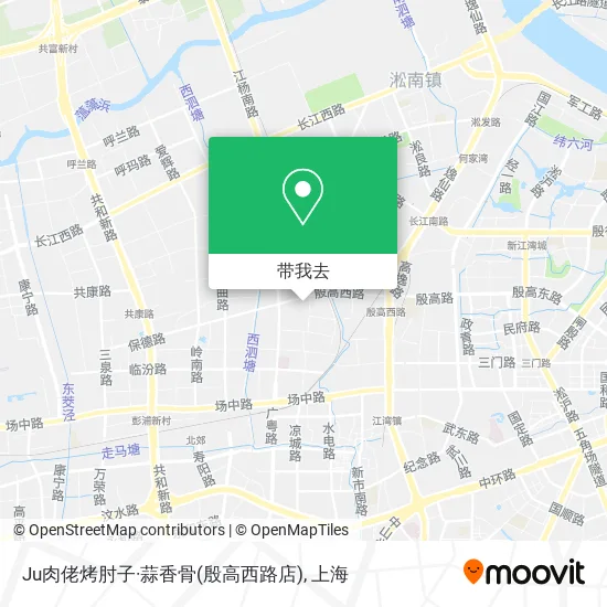 Ju肉佬烤肘子·蒜香骨(殷高西路店)地图