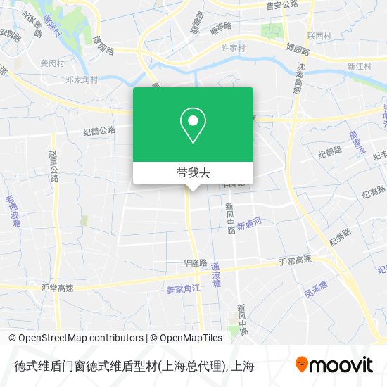 德式维盾门窗德式维盾型材(上海总代理)地图