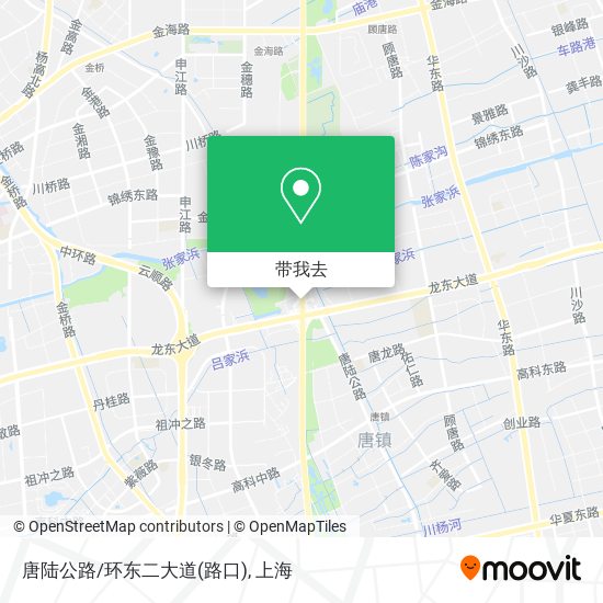 唐陆公路/环东二大道(路口)地图