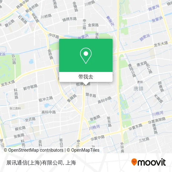 展讯通信(上海)有限公司地图