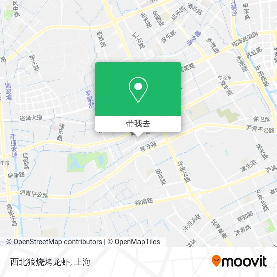 西北狼烧烤龙虾地图