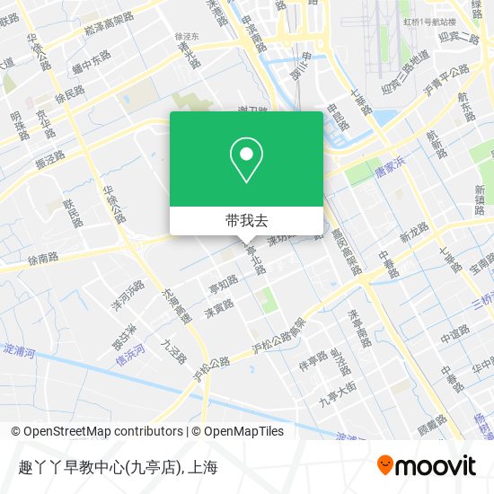 趣丫丫早教中心(九亭店)地图