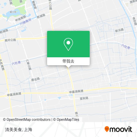 清美美食地图