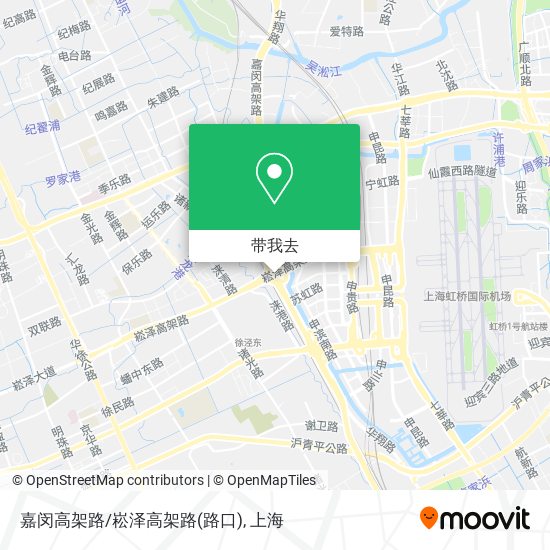 嘉闵高架路/崧泽高架路(路口)地图