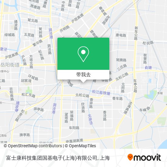 富士康科技集团国基电子(上海)有限公司地图