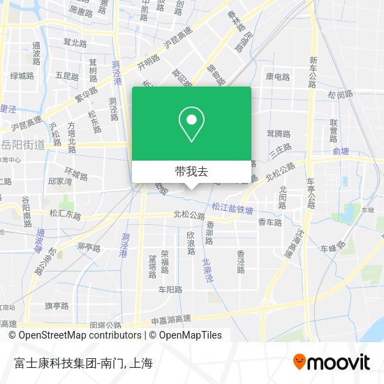 富士康科技集团-南门地图