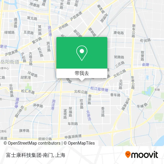 富士康科技集团-南门地图