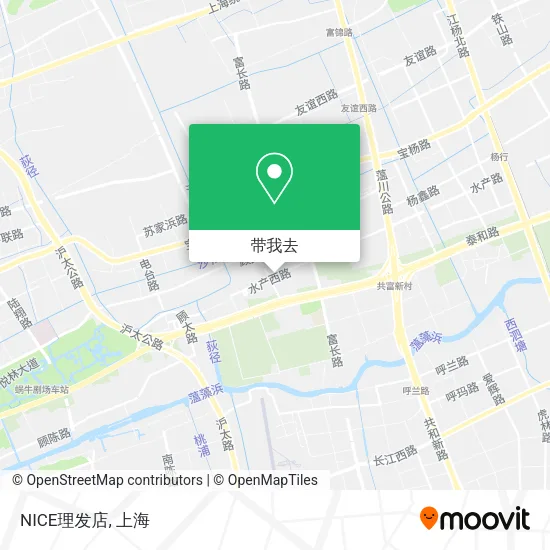 NICE理发店地图