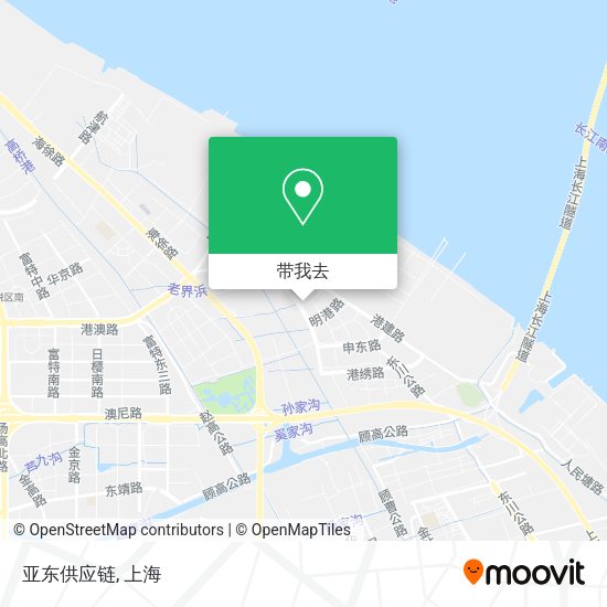 亚东供应链地图
