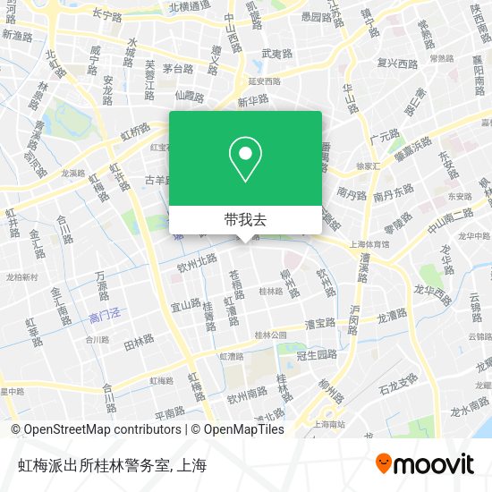 虹梅派出所桂林警务室地图