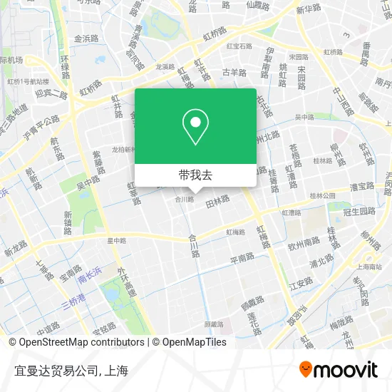 宜曼达贸易公司地图