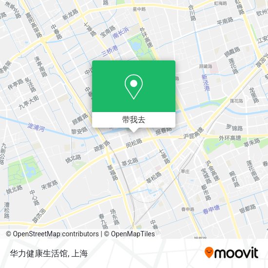 华力健康生活馆地图