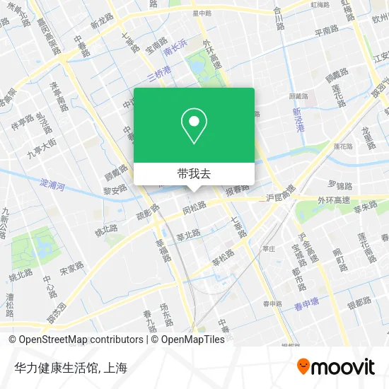 华力健康生活馆地图