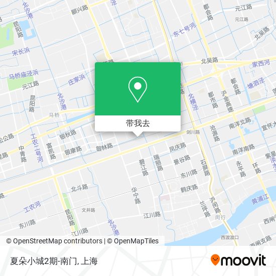 夏朵小城2期-南门地图