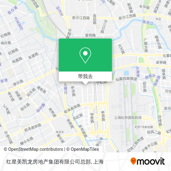 红星美凯龙房地产集团有限公司总部地图