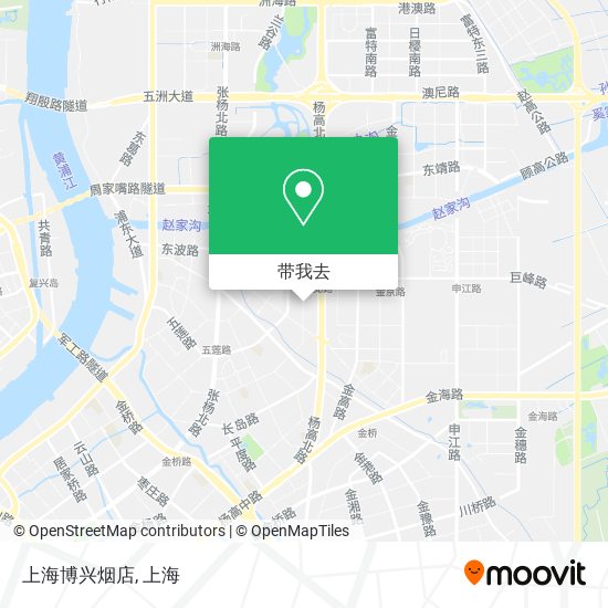 上海博兴烟店地图