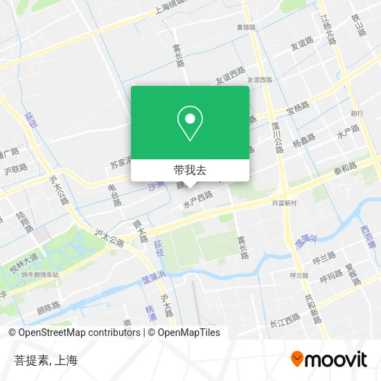 菩提素地图