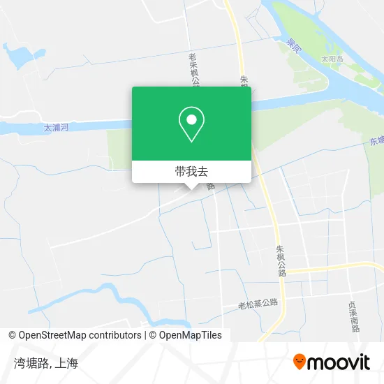 湾塘路地图