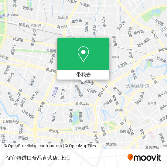 优宜特进口食品直营店地图